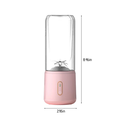 Home Essentials Kitchen Small Appliances Portable Blenders , Blenders for Shakes And, Fruit Juicer USB Rechargeable with 6 Blades, Handheld Blenders for Sports Travel and Outdoors Clearance